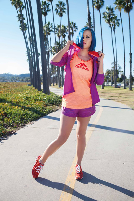 Katy Perry shoots Adidas commercial in Santa Barbara Image