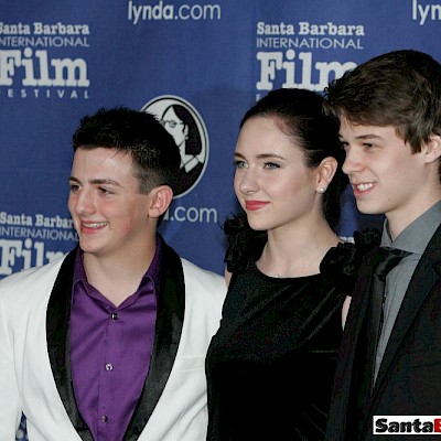 Aviad Bernstein, Haley Ramm and Colin Ford