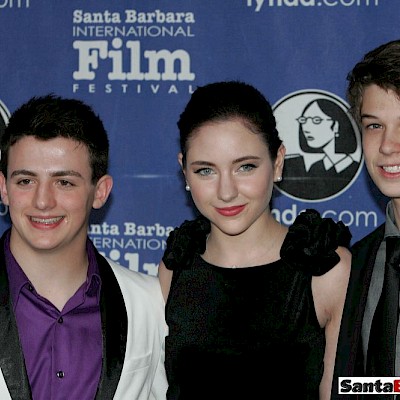 Aviad Bernstein, Haley Ramm and Colin Ford