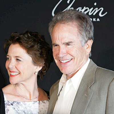 Annette Bening and Warren Beatty walk the red carpet at SBIFF