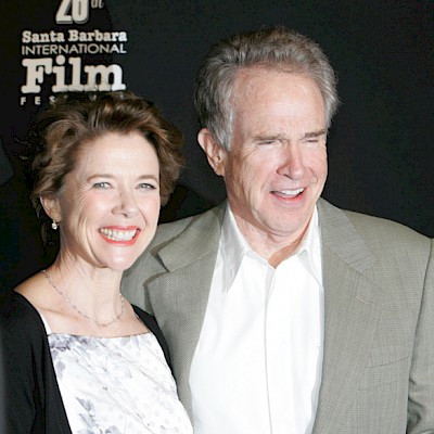 Annette Bening and Warren Beatty walk the red carpet at SBIFF