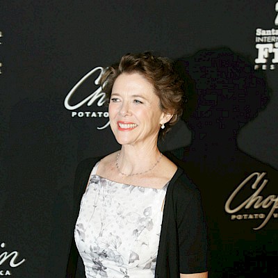 Annette Bening walks the red carpet at SBIFF