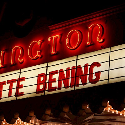 The marquee at the Arlington Theater