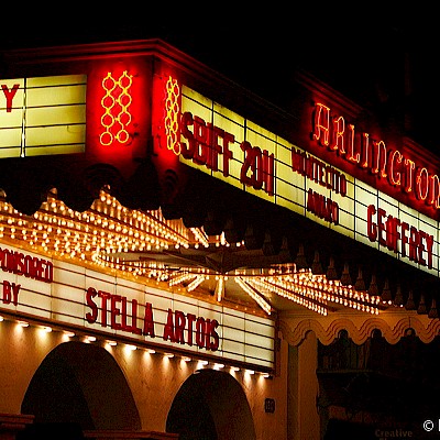 The Arlington Theater Marquee