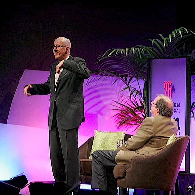 SBIFF - Geoffrey Rush Receives the Montecito Award at Tribute