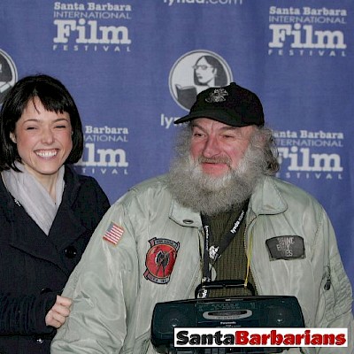 Director Mary Kerr with Radioman